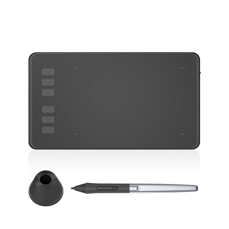 Mesa digitalizadora Huion inspiroy h640p 6,3 x 3,9 polegadas com uma caneta com até 8192 níveis de pressão